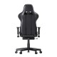 Oneray Black Chair Gaming με υποπόδιο (D0921-F)	