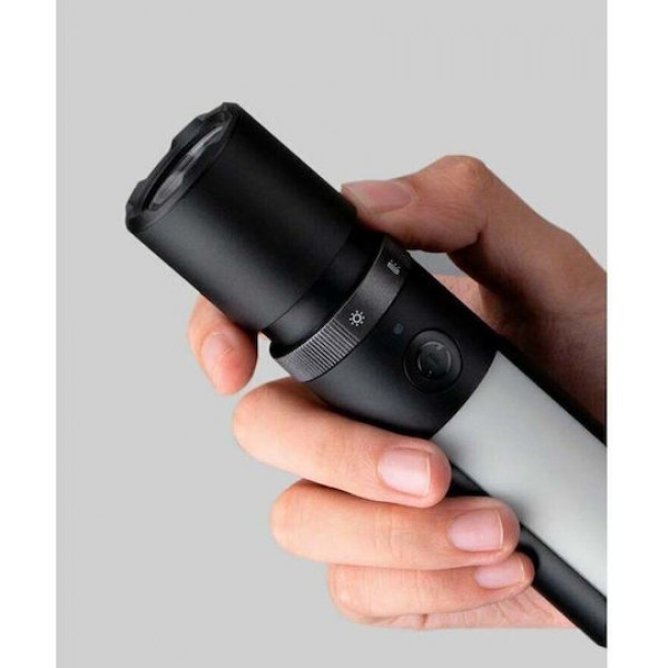 Xiaomi Επαναφορτιζόμενος Φακός LED Διπλής Λειτουργίας με Μέγιστη Φωτεινότητα 1000lm Μαύρο Xiaomi Επαναφορτιζόμενος Φακός LED Διπλής Λειτουργίας με Μέγιστη Φωτεινότητα 1000lm Μαύρο