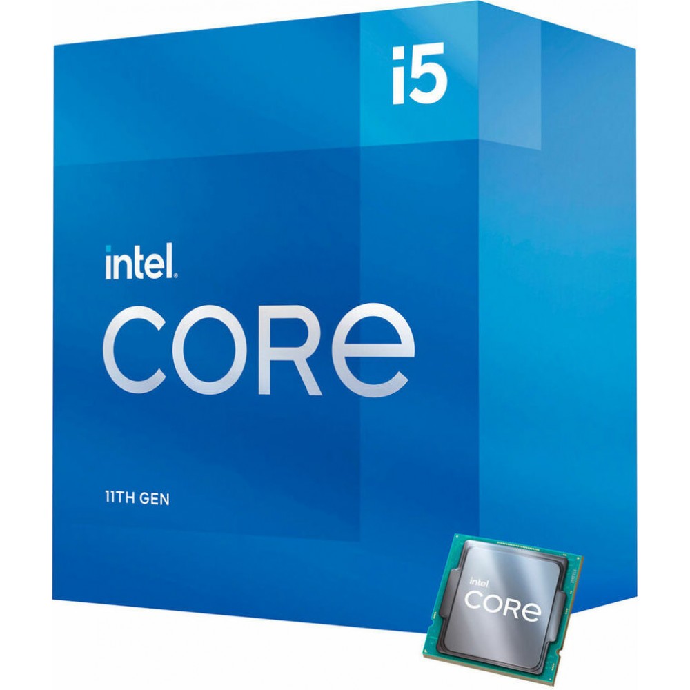 Intel Core i5-11600 2.8GHz Επεξεργαστής 6 Πυρήνων για Socket 1200 σε Κουτί με Ψύκτρα