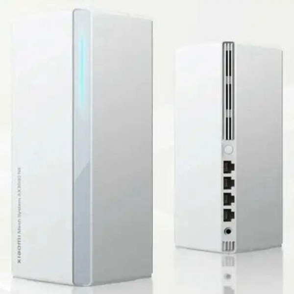 Xiaomi Mesh System AX3000 Access Point Wi‑Fi 6 Dual Band (2.4 & 5GHz) σε Διπλό Kit Λευκό