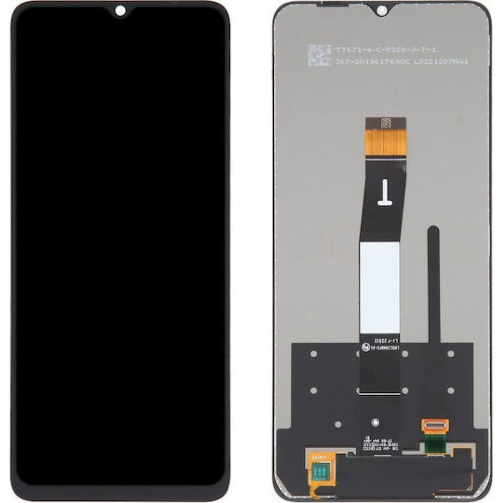 Οθόνη OLED με Μηχανισμό Αφής για Redmi 12C (Μαύρο)