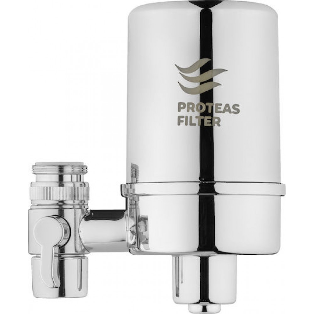 Proteas Filter PFFC Φίλτρο Νερού Βρύσης Inox Ενεργός Άνθρακας EW-011-0100