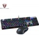 Motospeed CK888 Keyboard Blue Switches US+ Mouse Combo 