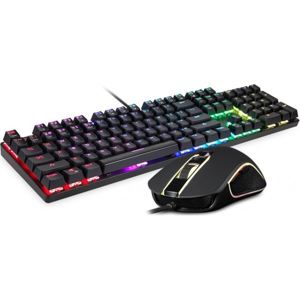 Motospeed CK888 Keyboard Blue Switches US+ Mouse Combo 