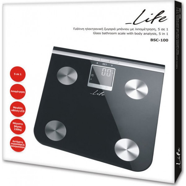 LIFE SHAPE BSC-100 221-0076 ΖΥΓΑΡΙΑ ΜΠΑΝΙΟΥ LIFE SHAPE BSC-100 221-0076 ΖΥΓΑΡΙΑ ΜΠΑΝΙΟΥ