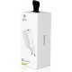 Baseus Φορτιστής Χωρίς Καλώδιο με Θύρα USB-A 24W Quick Charge 3.0 Λευκός (CCALL-BX02)