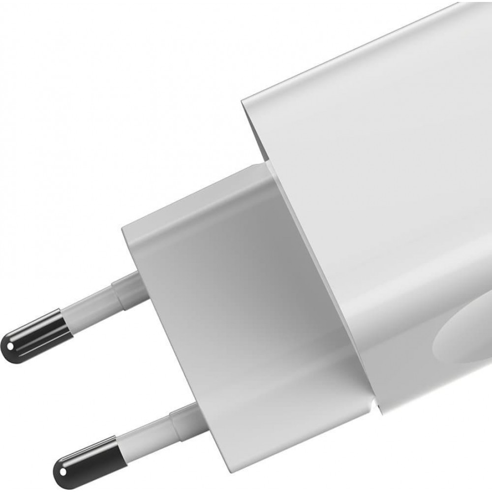 Baseus Φορτιστής Χωρίς Καλώδιο με Θύρα USB-A 24W Quick Charge 3.0 Λευκός (CCALL-BX02)