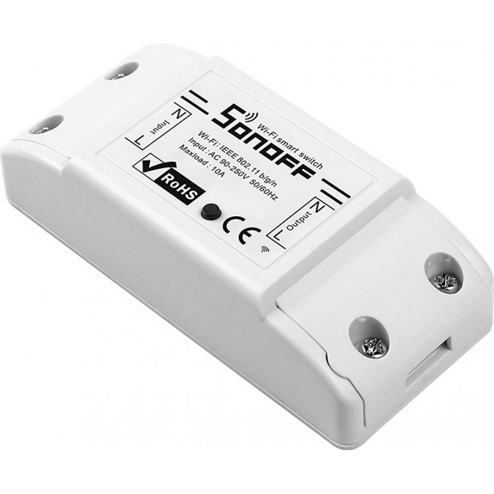 Sonoff Ασύρματος Διακόπτης Basic R2 10A Smart WiFi Switch - Άσπρο (M0802010001)