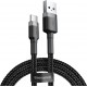 BASEUS Καλώδιο Φόρτισης USB-A to USB-C 2A 3m Black-Grey Baseus CATKLF-UG1