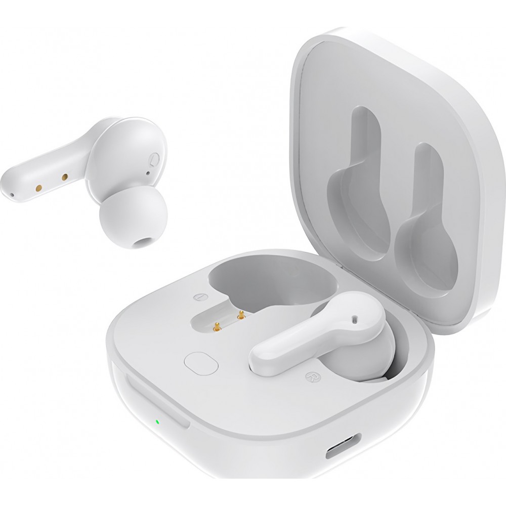 QCY T13 In-ear Bluetooth Handsfree Ακουστικά Λευκά