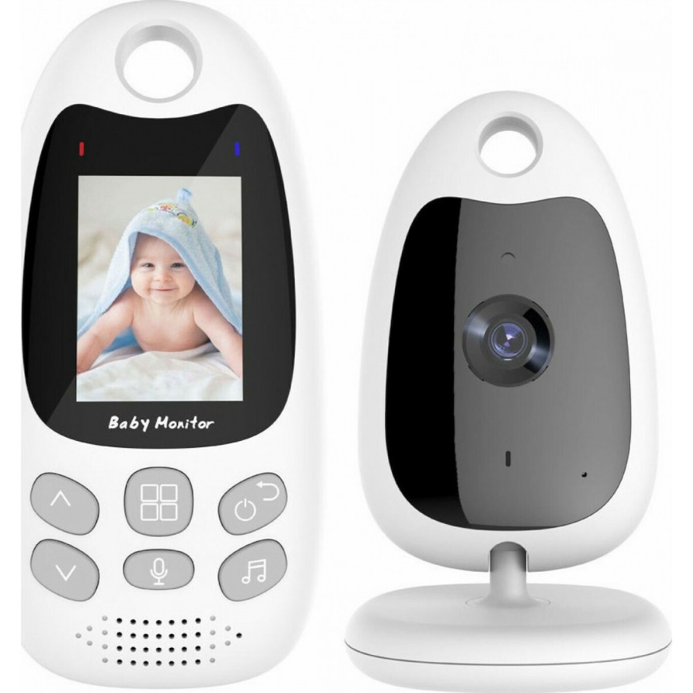 Ασύρματη Ενδοεπικοινωνία Μωρού Με Κάμερα & Ήχο VB610