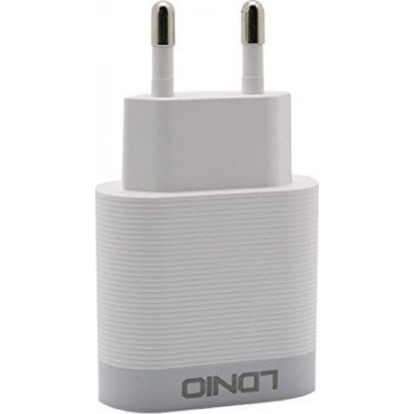 Ldnio Φορτιστής με Θύρα USB-A και Καλώδιο USB-C 18W Quick Charge 3.0 Λευκός (A303Q) Ldnio Φορτιστής με Θύρα USB-A και Καλώδιο USB-C 18W Quick Charge 3.0 Λευκός (A303Q)
