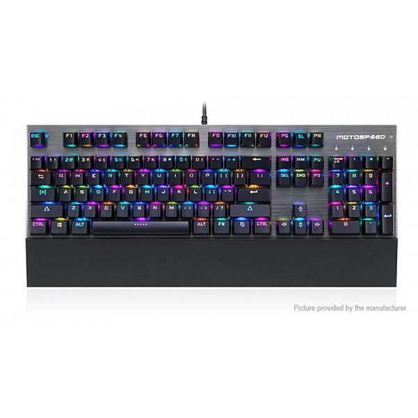 Motospeed CK108 (Black Switches)(Silver) US 