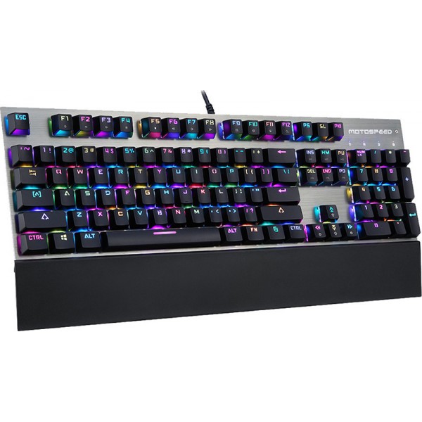 Motospeed CK108 (Blue Switches)(Silver) US 