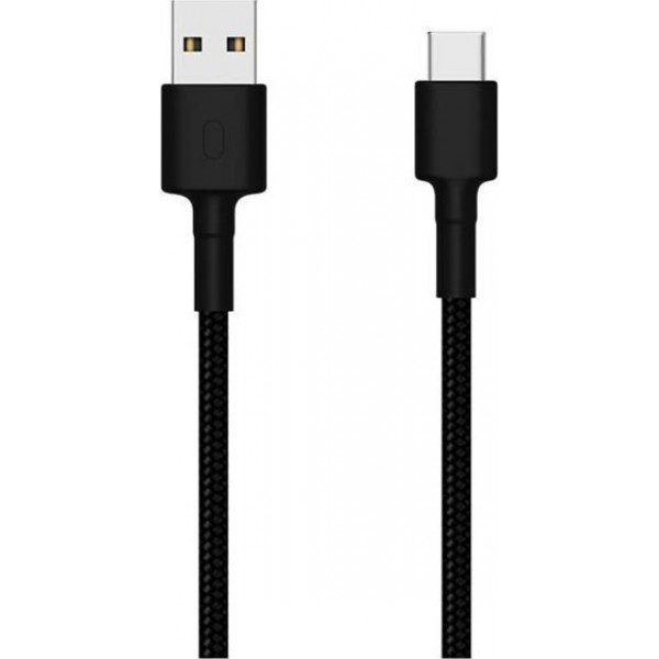 Xiaomi Braided USB 2.0 Cable USB-C male - USB-A male Μαύρο 1m (SJX10ZM) Xiaomi Braided USB 2.0 Cable USB-C male - USB-A male Μαύρο 1m (SJX10ZM)