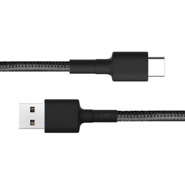 Xiaomi Braided USB 2.0 Cable USB-C male - USB-A male Μαύρο 1m (SJX10ZM) Xiaomi Braided USB 2.0 Cable USB-C male - USB-A male Μαύρο 1m (SJX10ZM)